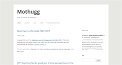 Desktop Screenshot of mothugg.se