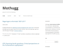 Tablet Screenshot of mothugg.se